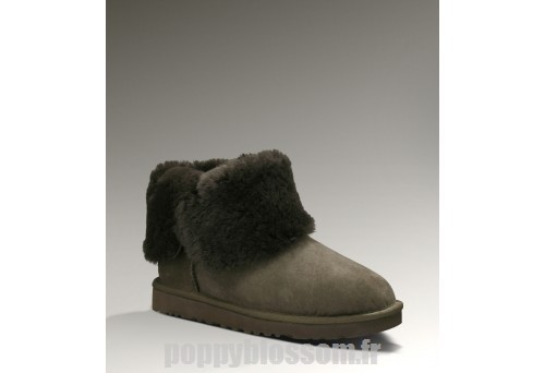 Mode Ugg Bottes-109 Bailey Button chocolat